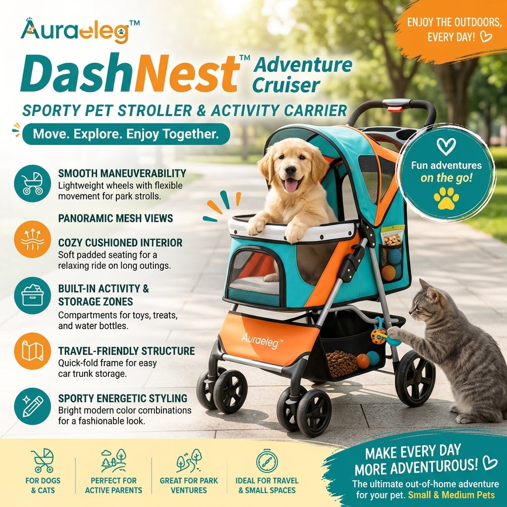 Auraeleg™ DashNest Adventure Cruiser